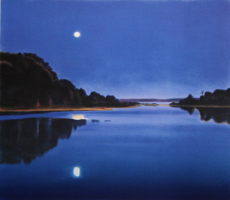 April Gornik, ‘Blue Moonlight’, 2007, Print, 7-color lithograph, CLAMP