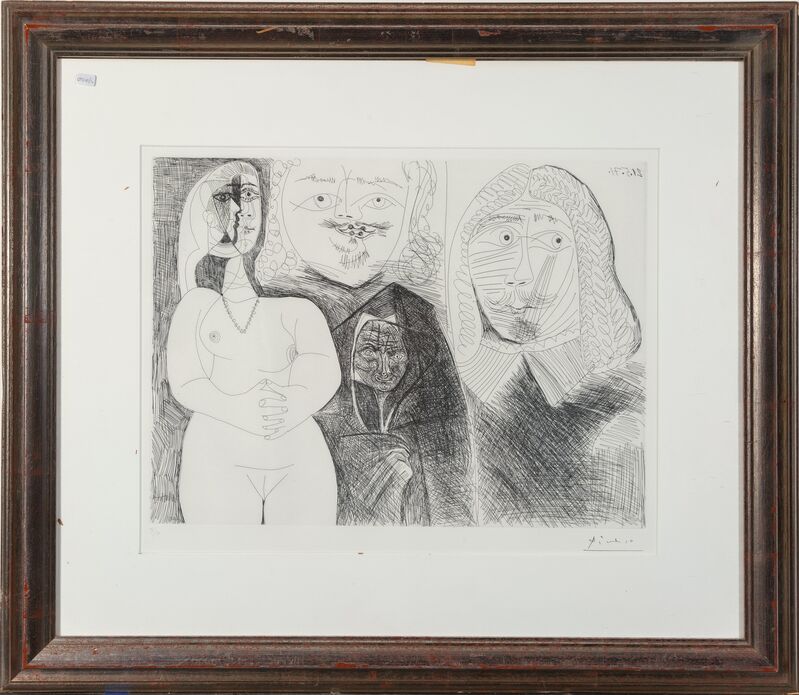 Pablo Picasso, ‘Pl. 132, from La Series 156’, 1971, Print, Etching on wove paper, Heritage Auctions