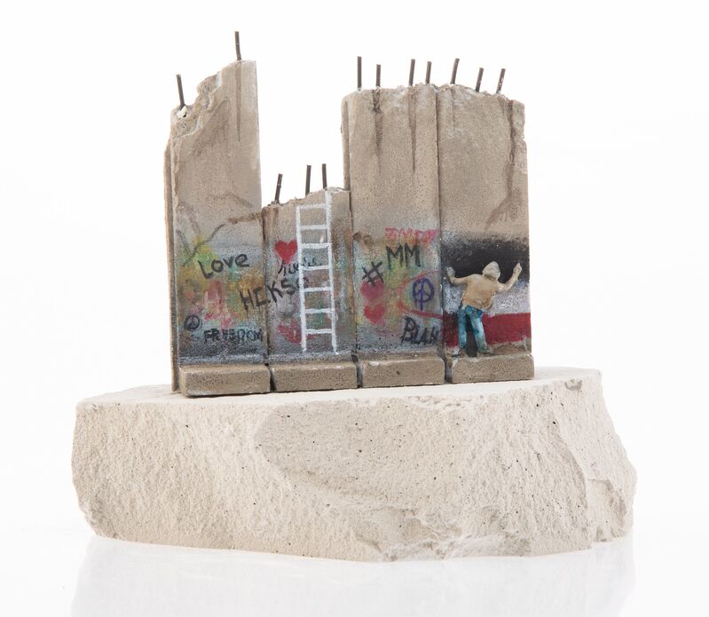 Banksy, ‘Defeated Souvenir Wall Section Small’, 2017, Ephemera or Merchandise, Painted cast resin with concrete, Heritage Auctions