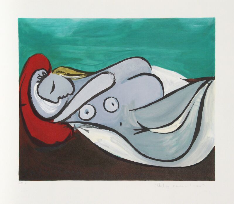Pablo Picasso, ‘Formeuse a L'Oreiller’, 1973-originally produced 1932, Print, Lithograph on Arches Paper, RoGallery