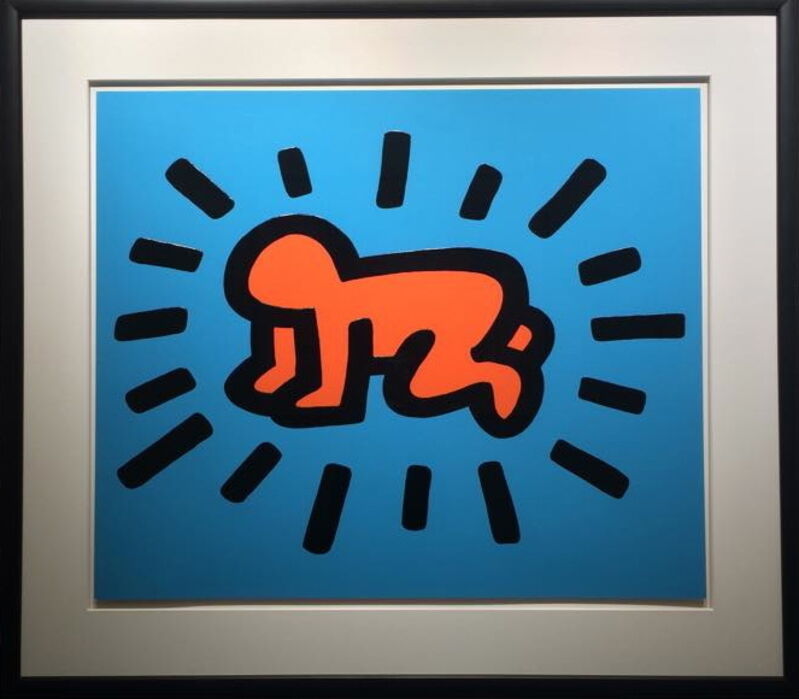 Keith Haring, ‘Icons (Radiant Baby)’, 1990, Print, Embossing, Soho Contemporary Art