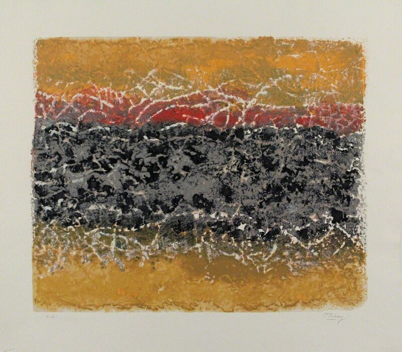 Mark Tobey, ‘Sonata’, 1975, Print, Color lithograph, Sylvan Cole Gallery