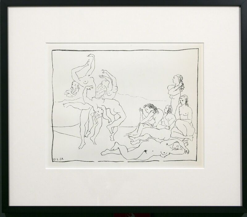 Pablo Picasso, ‘DANCES’, 1956, Reproduction, Lithograph, Globe Photos