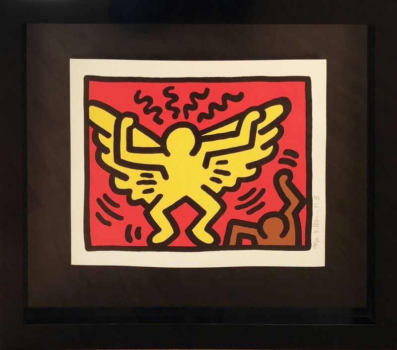 Keith Haring, ‘Pop Shop IV (A)’, 1989, Print, Silkscreen, Hamilton-Selway Fine Art Gallery Auction