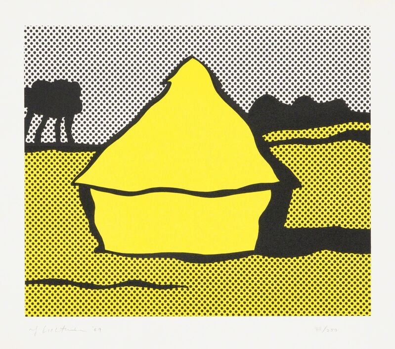 Roy Lichtenstein, ‘Haystack’, 1969, Print, Screenprint, Christopher-Clark Fine Art