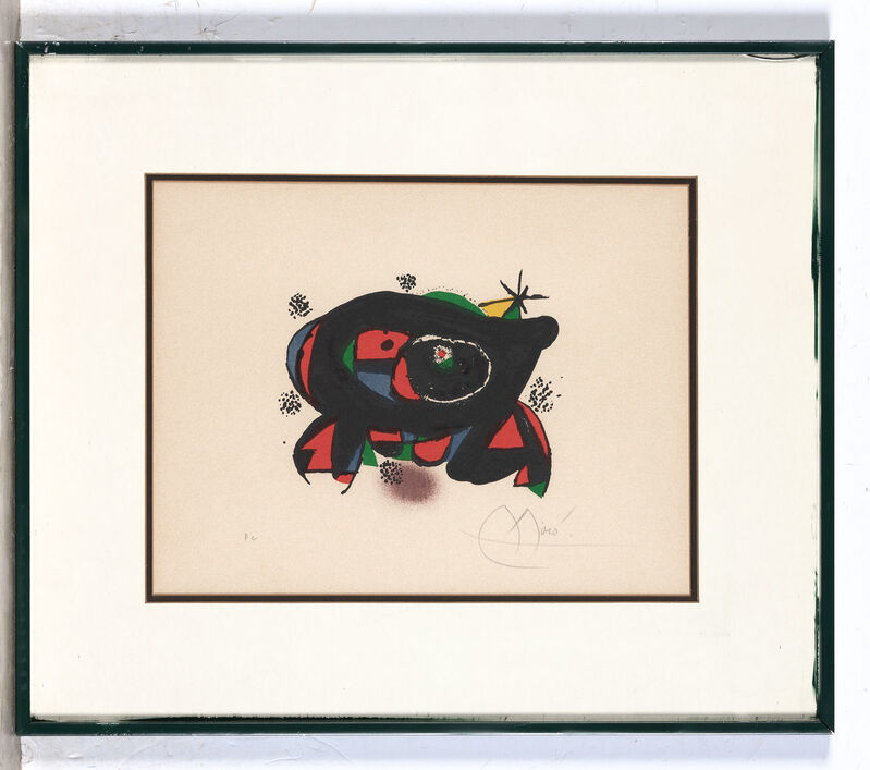 Joan Miró, ‘La Rana (M. 1177)’, 1978, Print, Color lithograph on cream wove paper, Doyle