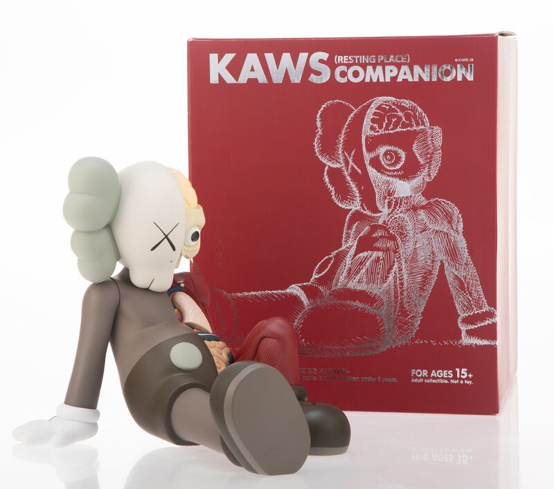 KAWS, ‘Resting Place Companion (Brown)’, 2012, Ephemera or Merchandise, Painted cast vinyl, Heritage Auctions