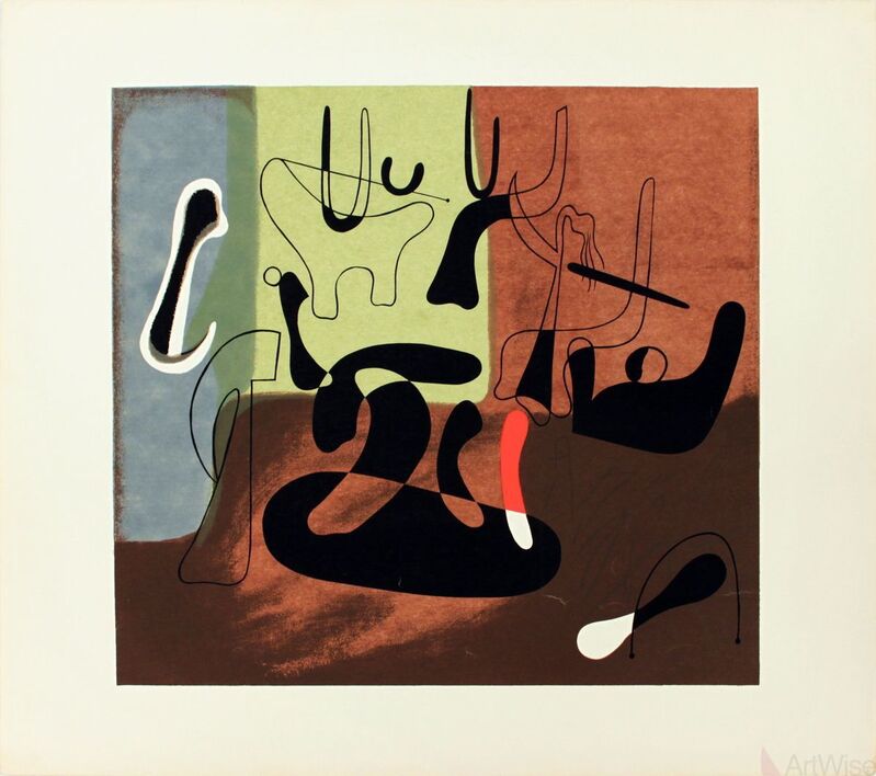 Joan Miró, ‘Desert Mirage’, (Date unknown), Print, Silkscreen, ArtWise