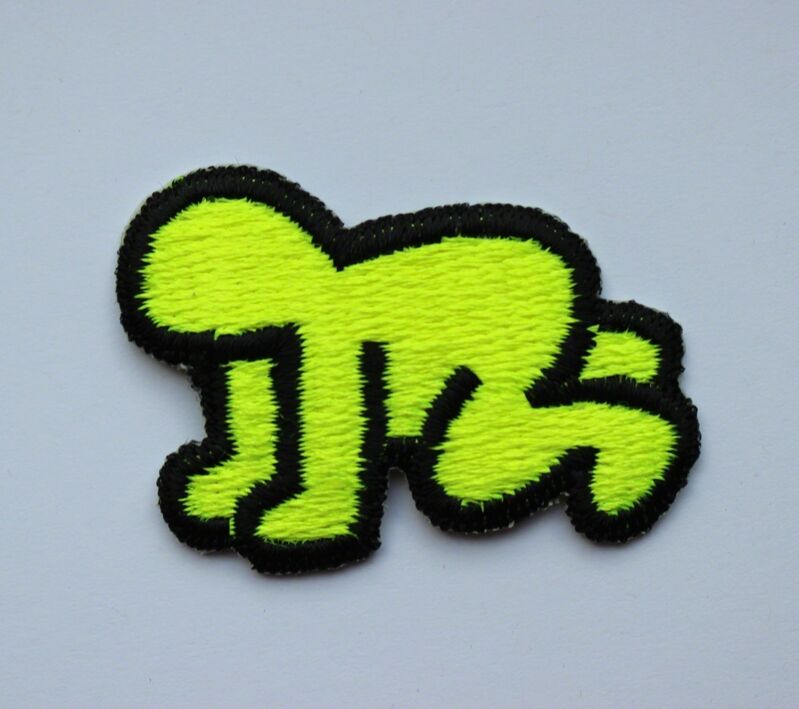 Keith Haring, ‘Baby’, 1986, Textile Arts, Embroidered patch, EHC Fine Art Gallery Auction