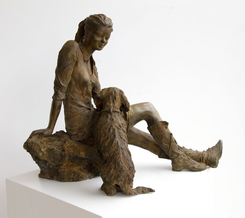 Eléonore de Moffarts, ‘Huntress’, 2018, Sculpture, Bronze, Art Center Horus