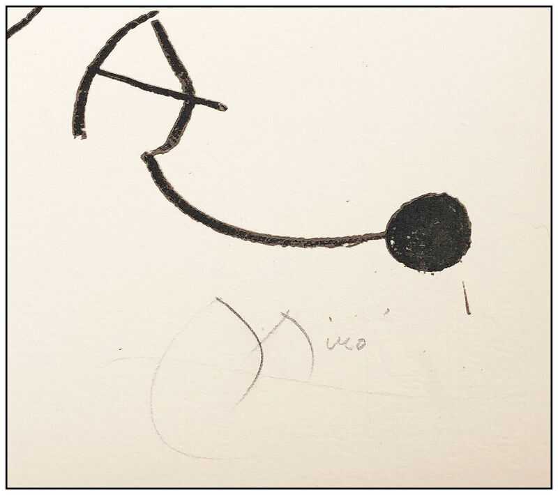 Joan Miró, ‘Per Un Teatre A Catalunya’, 1973, Print, Color Lithograph on Guarro Paper, Original Art Broker