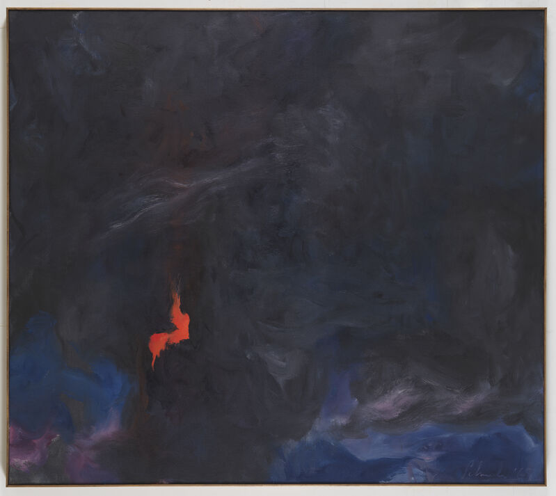 Jon Schueler, ‘(o/c 69-6) The Death of Ben’, 1969, Painting, Oil on canvas, Anita Shapolsky Gallery
