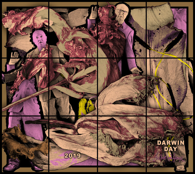 Gilbert and George, ‘DARWIN DAY’, DARWIN DAY, Mixed Media, Mixed media, Sprüth Magers