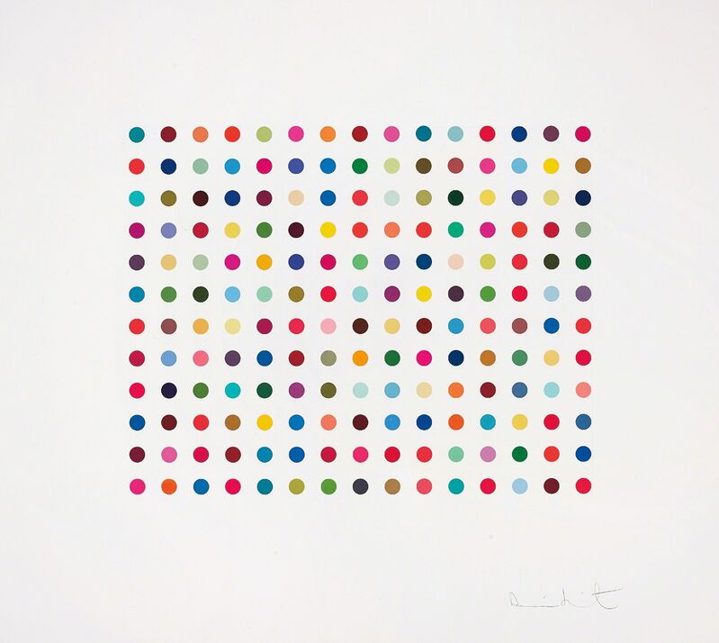 Damien Hirst, ‘Pyronin Y’, 2005, Print, Etching and aquatint in colours from the pair of two prints, on Hahnemühle paper, with full margins, Phillips