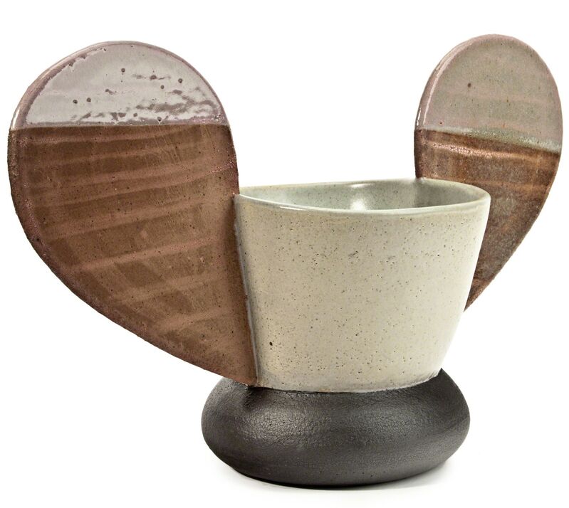 Jamie Walker, ‘CUP FORM #8’, 2012, Sculpture, Soda fired stoneware, slip and glaze, Traver Gallery