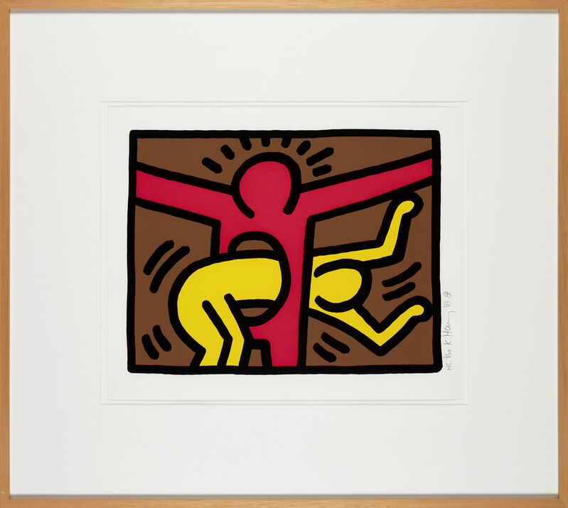 Keith Haring, ‘Pop Shop IV’, 1989, Print, Screenprint in colours, on wove, RAW Editions Gallery Auction