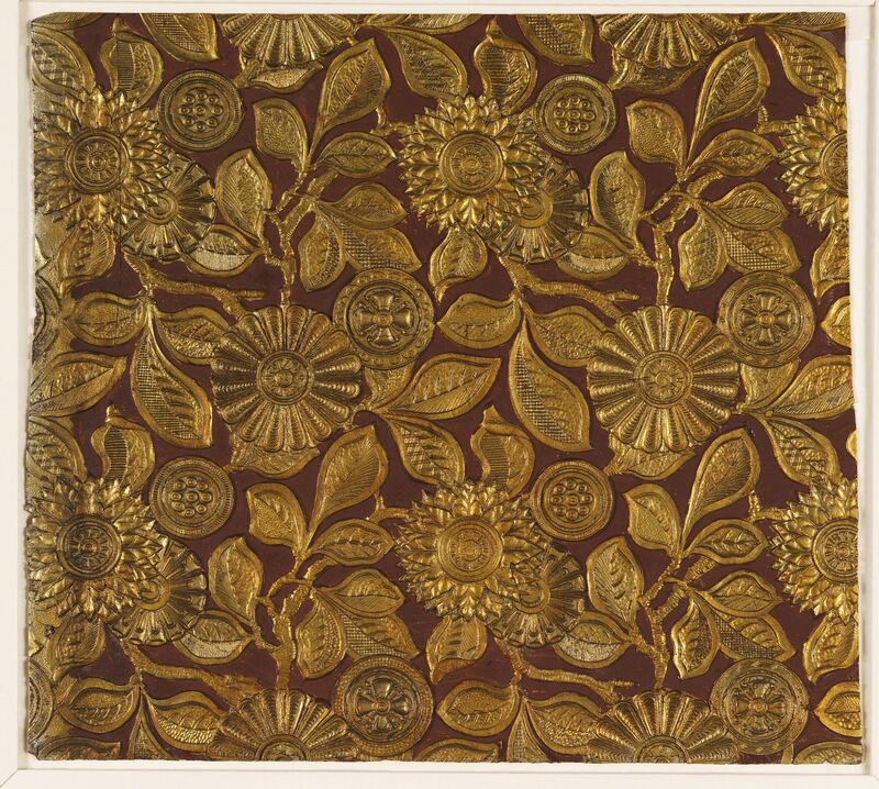 Christopher Dresser, ‘Lincrusta-Walton’, 1884, Design/Decorative Art, Lincrusta, painted and gilded, Cooper Hewitt, Smithsonian Design Museum 