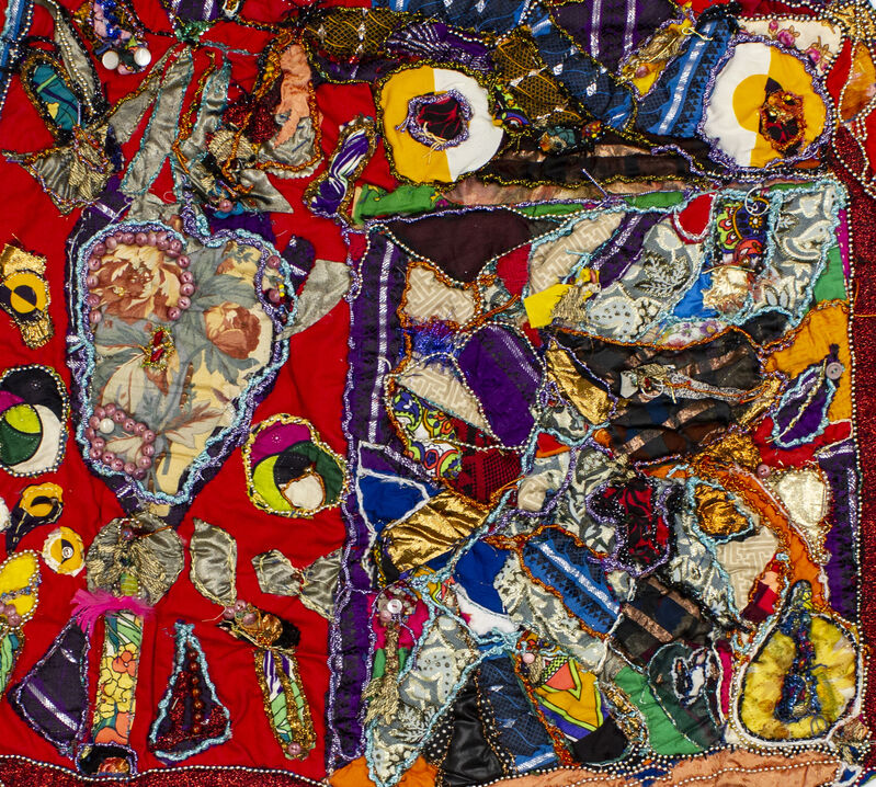 Elizabeth Talford Scott, ‘Abstract 27’, 1993, Textile Arts, Mixed media, Goya Contemporary/Goya-Girl Press