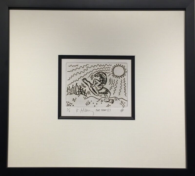 Keith Haring, ‘Untitled’, 1989, Print, Etching, Soho Contemporary Art