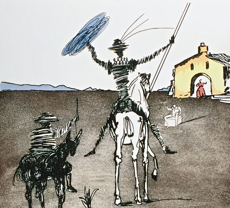 Salvador Dalí, ‘The Impossible Dream’, ca. 2000, Reproduction, Giclee on wove paper, Art Commerce
