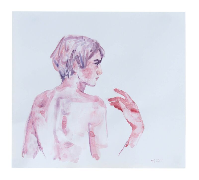 Hayley Quentin, ‘Buffer #1 ’, 2017, Painting, Watercolor on Paper, Ro2 Art