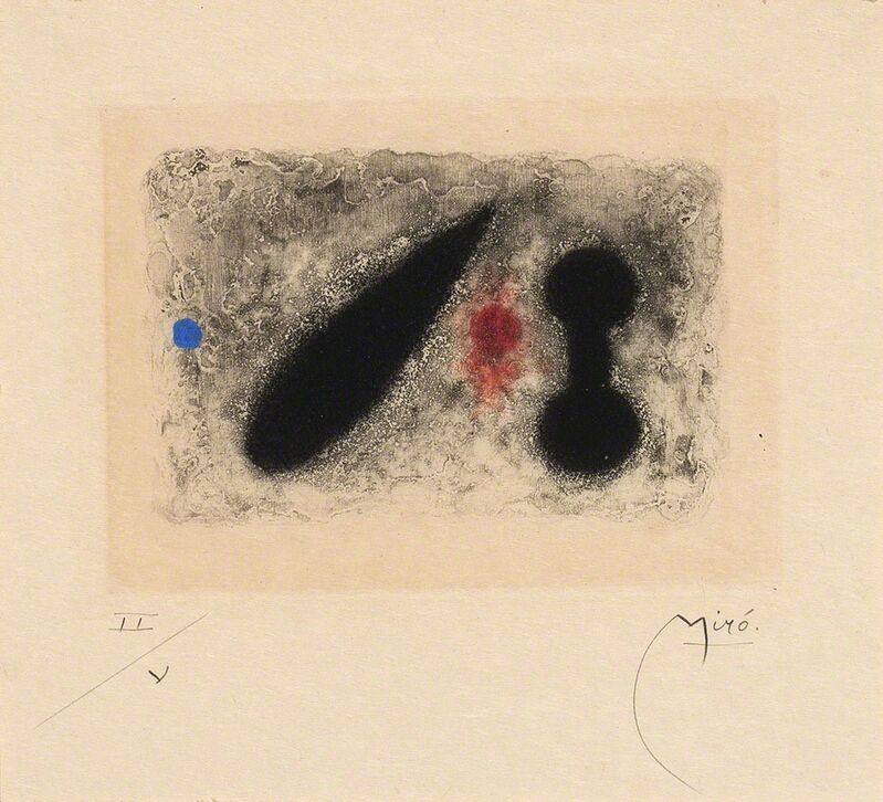 Joan Miró, ‘Fusées (D. 249)’, 1959, Print, Color aquatint, on laid Japan paper, Doyle
