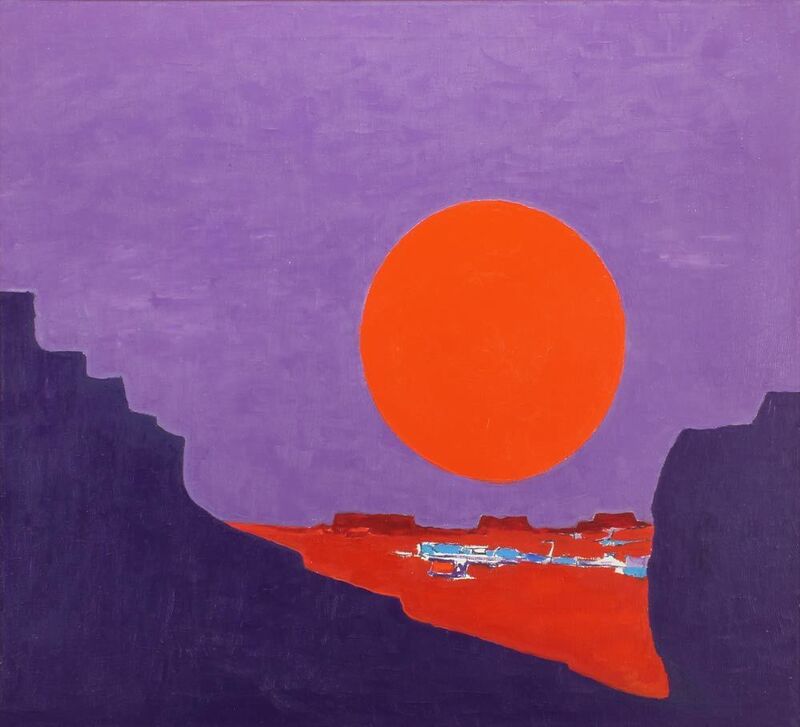 John De Puy, ‘Inner Gorge ’, 1970, Painting, Oil on canvas, Addison Rowe Gallery