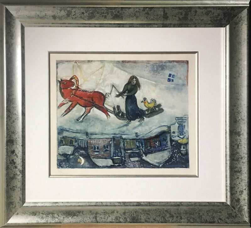 Marc Chagall, ‘Le Cheval Rouge’, 1954, Print, Lithograph on paper, Baterbys