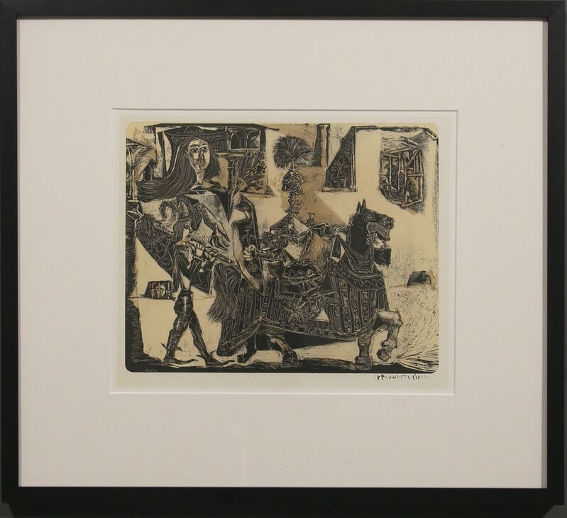 Pablo Picasso, ‘DEPARTURE (LE DEPART) 2’, 1956, Reproduction, Lithograph, Globe Photos