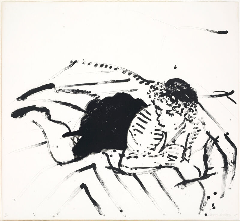 David Hockney, ‘Big Celia 2’, 1982, Print, Lithograph, Nikola Rukaj Gallery