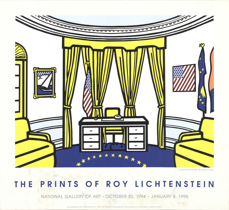 Roy Lichtenstein, ‘The Oval Office’, 1997, Ephemera or Merchandise, Serigraph, ArtWise