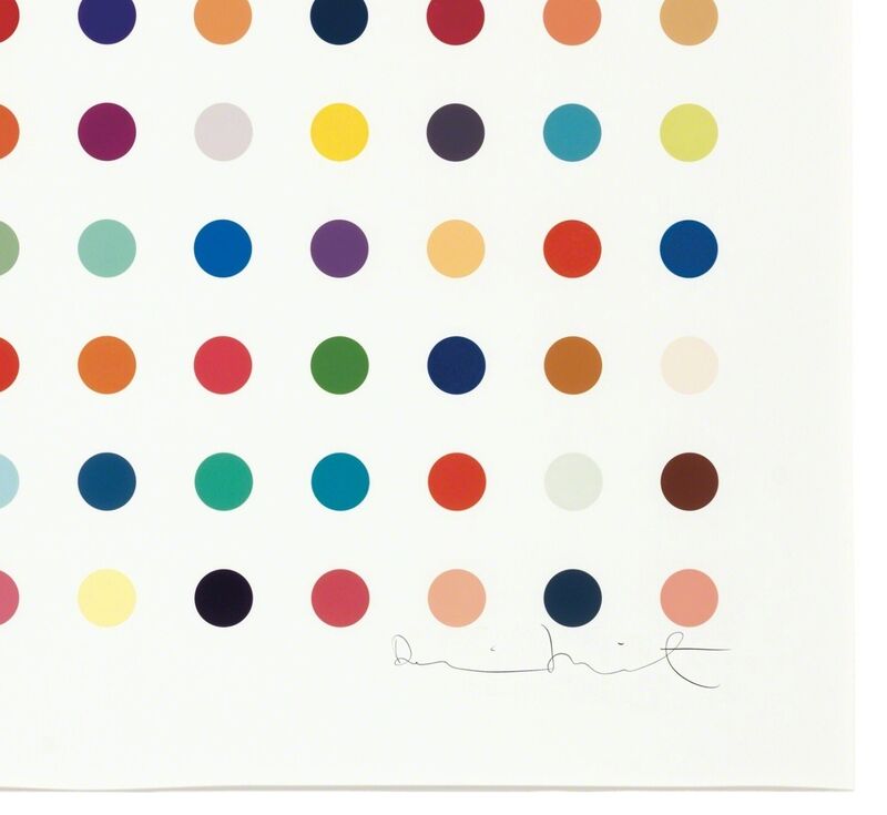 Damien Hirst, ‘Tetrahydracannabinol’, 2004, Print, Aquatint printed in colors on Hahnemühle wove paper, Fine Art Mia