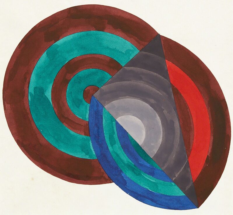 Carl Sydow, ‘untitled’, ca. 1969, Drawing, Collage or other Work on Paper, Watercolour and ink on paper, Visions