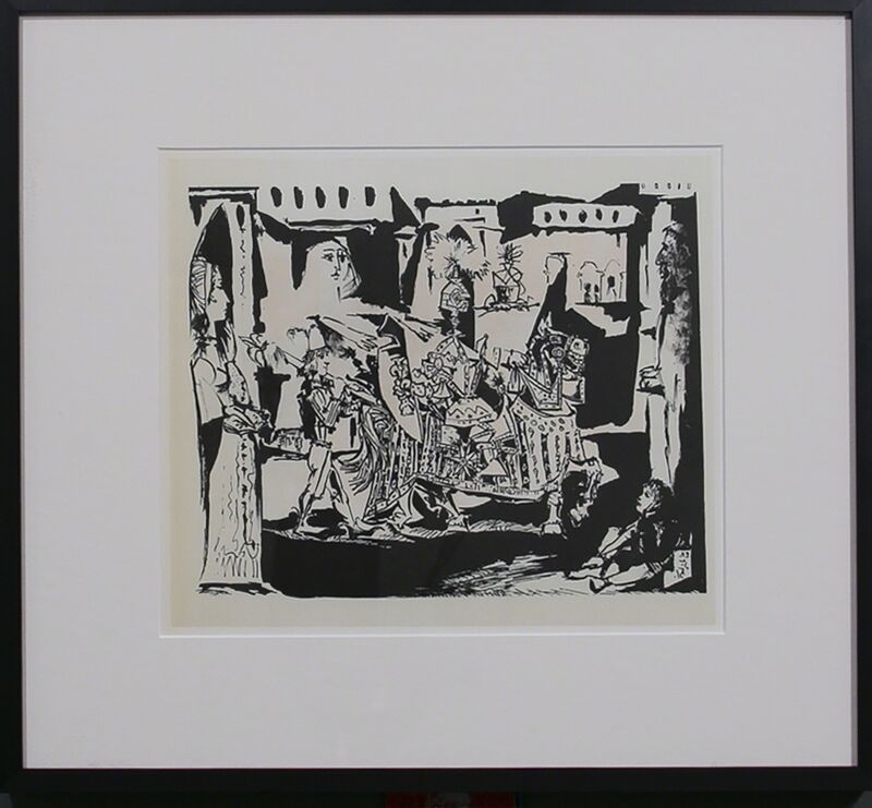 Pablo Picasso, ‘DEPARTURE (LE DEPART) 3’, 1956, Reproduction, Lithograph, Globe Photos