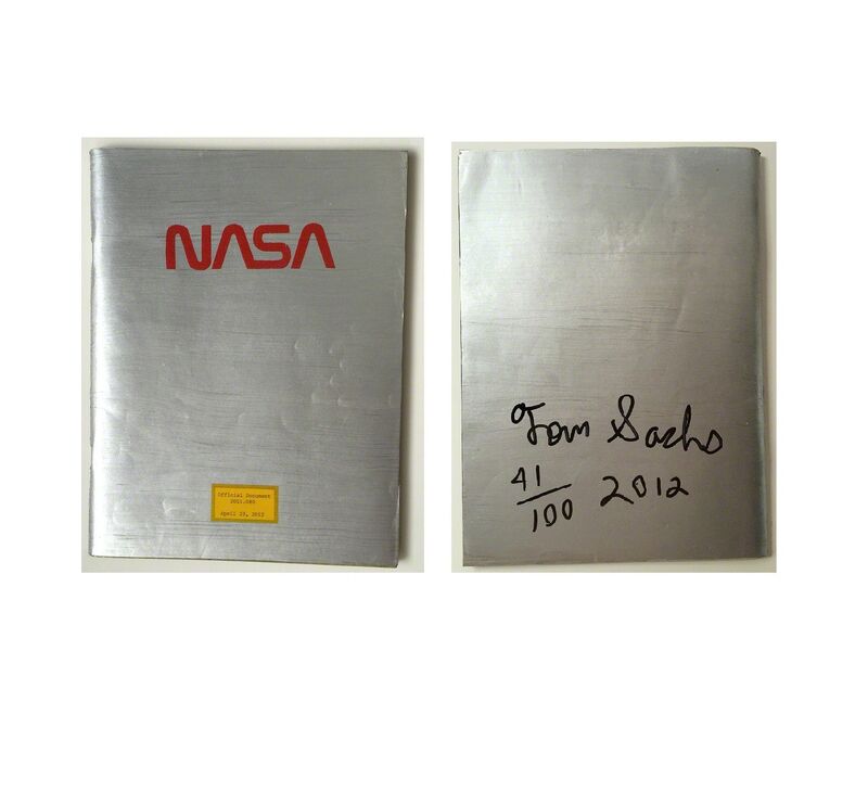 Tom Sachs, ‘"NASA Playboy" painted, signed edition’, 2012, Books and Portfolios, Lithograph on paper, VINCE fine arts/ephemera