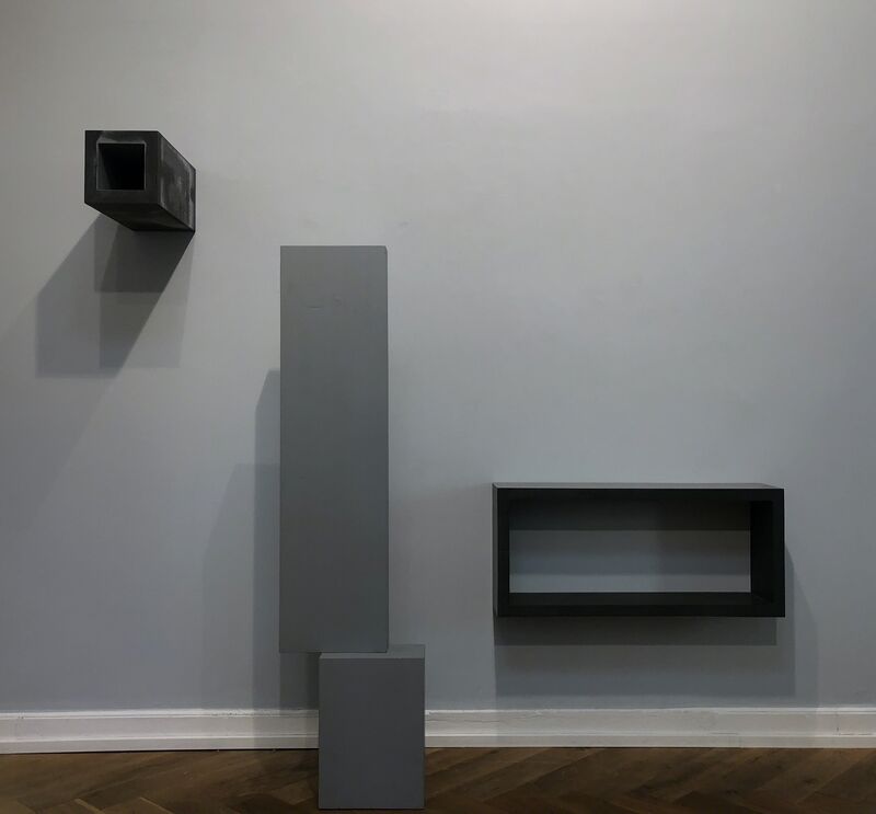 Joachim Bandau, ‘Stadt’, 1987, Installation, Antimonial lead, Sebastian Fath Contemporary 