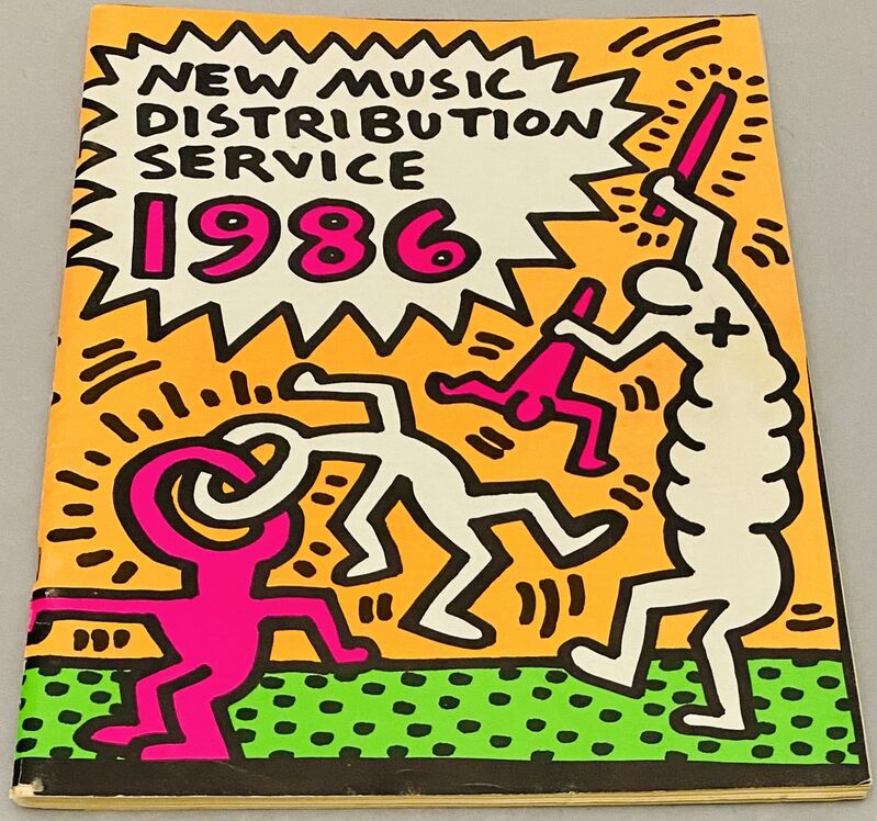 Keith Haring, ‘Rare original Keith Haring cover art’, 1986, Books and Portfolios, Offset illustrated double-sided book cover, Lot 180