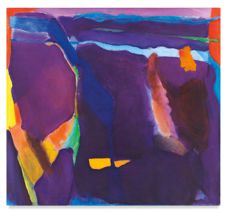 Emily Mason, ‘July's Amethyst’, 1982, Painting, Oil on canvas, Miles McEnery Gallery