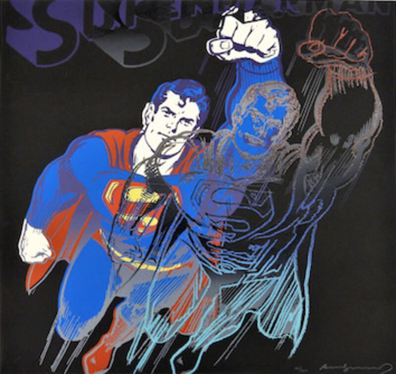 Andy Warhol, ‘Superman (F&S.II.260)’, 1981, Print, Screenprint on Lenox Museum Board, Robin Rile Fine Art