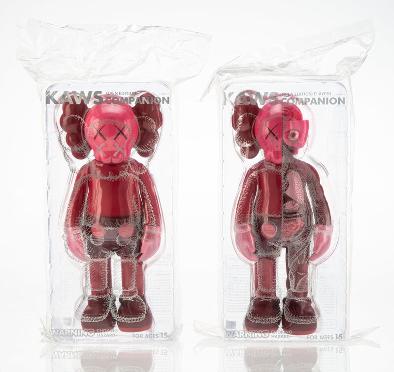 KAWS, ‘Companion (Blush), set of two’, 2016, Other, Painted cast vinyl, Heritage Auctions
