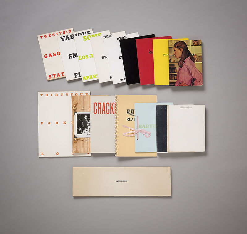 Ed Ruscha, ‘A complete & signed collection of Ed Ruscha first edition artists' books’, 1963-1978, Books and Portfolios, 16 printed and bound artists' books conceived by Ed Ruscha, ARCHEUS/POST-MODERN
