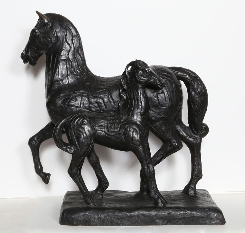 Sandro Chia, ‘Il Palio di Siena’, ca. 1980, Sculpture, Bronze Sculpture, RoGallery