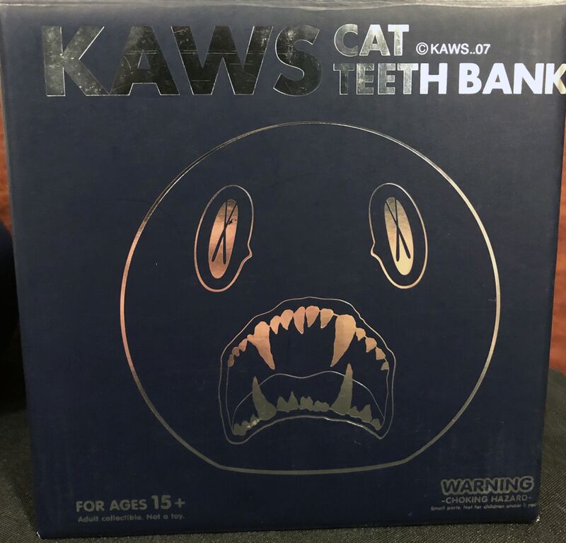 KAWS, ‘KAWS Cat Teeth Bank 2007’, 2007, Sculpture, Vinyl cast resin, Lot 180