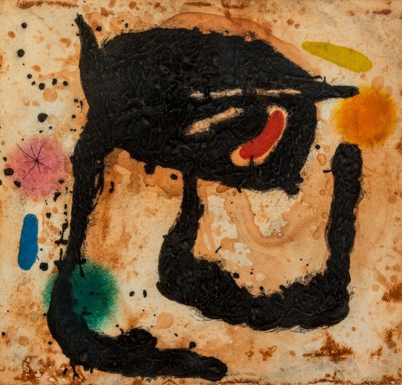 Joan Miró, ‘Le Dandy’, 1969, Print, Etching, aquatint and carborundum, Hindman