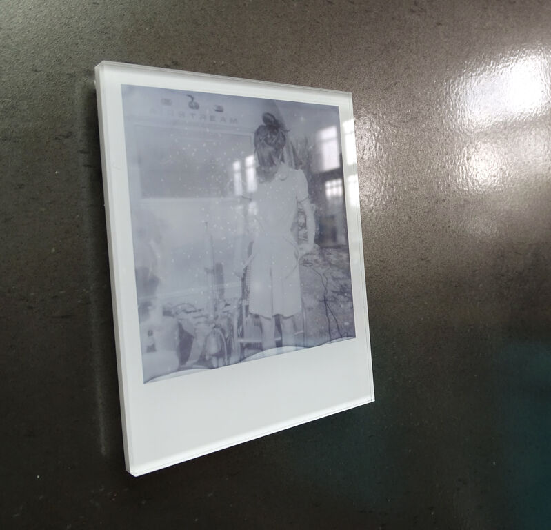Stefanie Schneider, ‘Stefanie Schneider's Minis 'Alphabet Soup' (Till Death do us Part)’, 2005, Photography, Lambda digital Color Photographs based on a Polaroid, sandwiched in between Plexiglass, Instantdreams