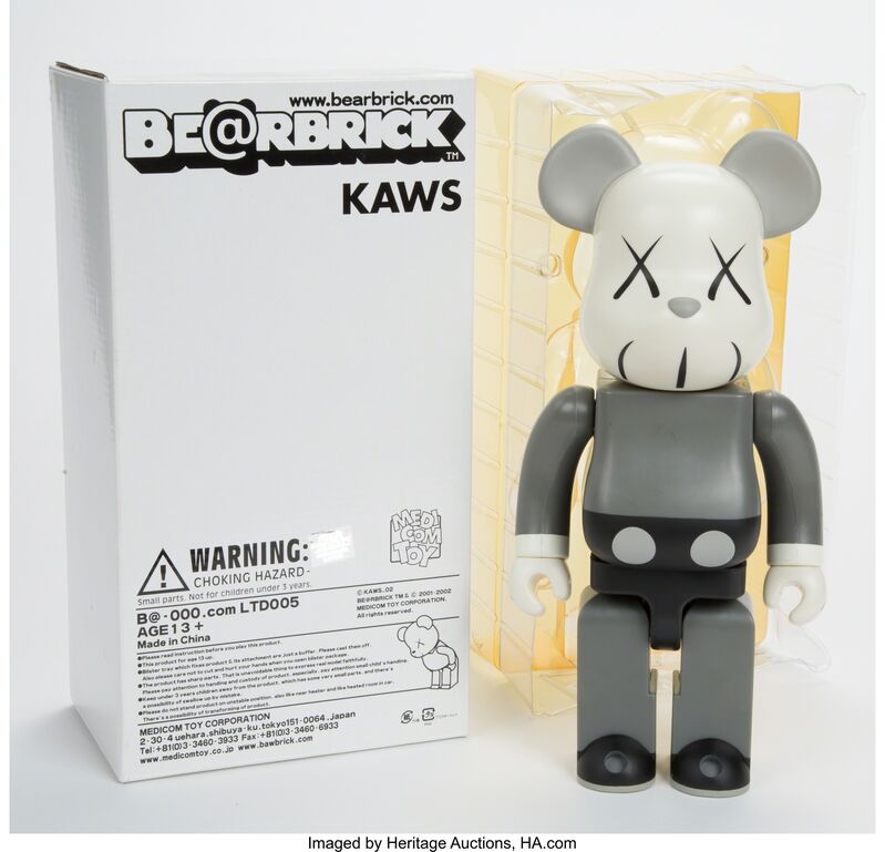 KAWS, ‘Companion BE@RBRICK 400%’, 2002, Other, Painted cast vinyl, Heritage Auctions