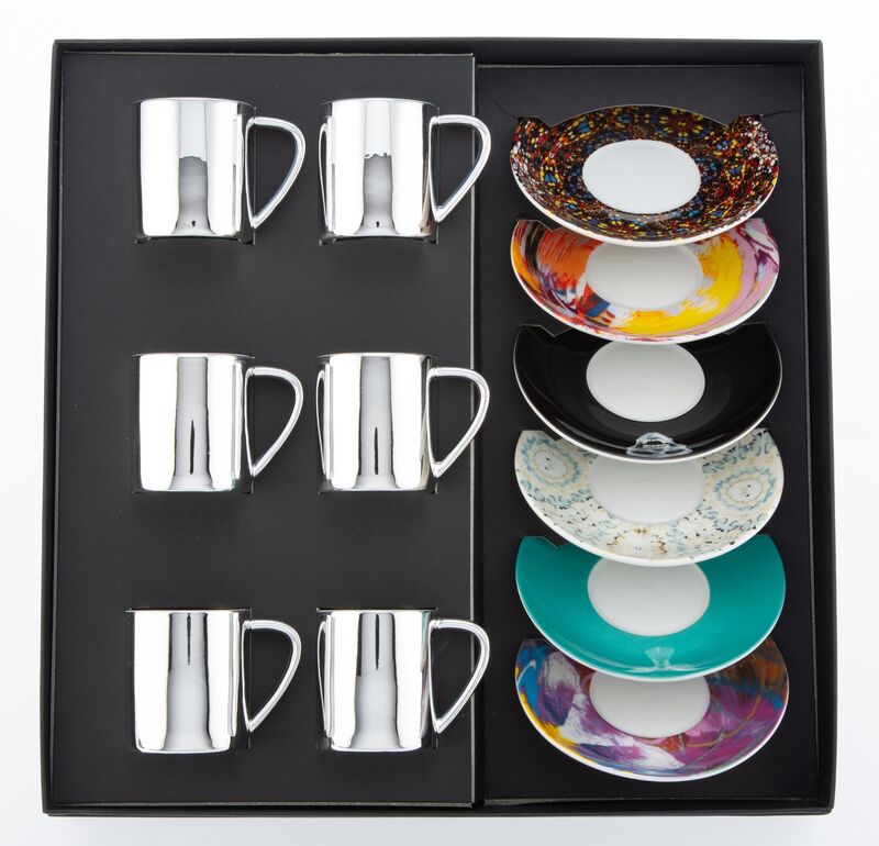 Damien Hirst, ‘Espresso Set (set of 12)’, 2012, Design/Decorative Art, Porcelain cups and saucers, Heritage Auctions