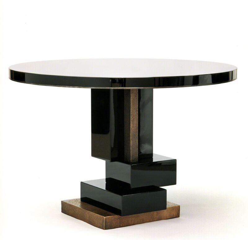 Hervé van der Straeten, ‘Table Cumulus’, 2004, Design/Decorative Art, Stone top, lacquered wood, patinated bronze, Maison Gerard