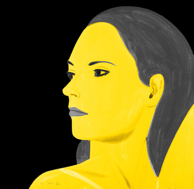 Alex Katz, ‘Yellow Laura | Edition of 26 only !’, 2018, Print, Archival pigment inks on Crane Museo Max 365 gsm fine art paper, Frank Fluegel Gallery