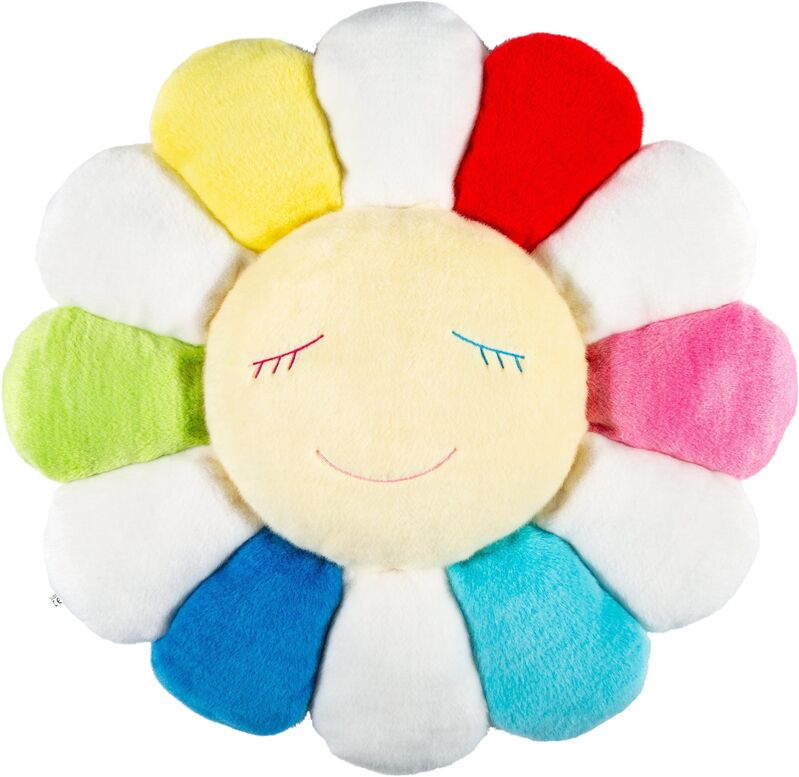 Takashi Murakami, ‘Flower Cushion (Rainbow)’, Ephemera or Merchandise, Polyester plush pillow, Heritage Auctions